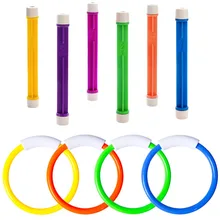 Дайвинг игрушки подводный тонущий плавательный бассейн игрушка Дайвинг кольца палки для ныряния торпеды водная трава погружение обучение подарок для детей