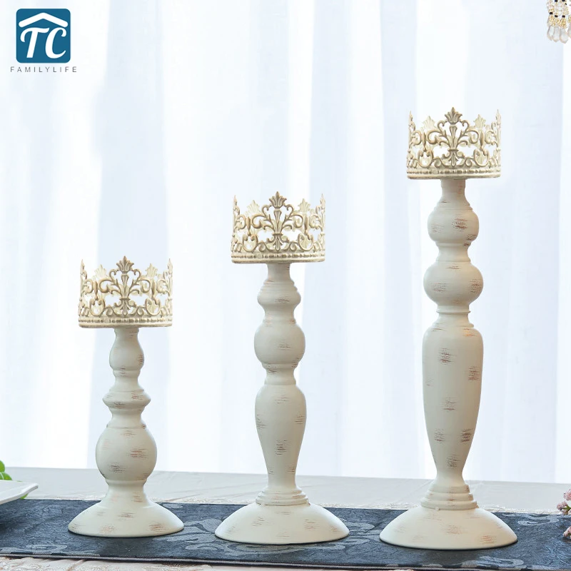 Candlestick Creative European Style Wedding Props Candles Romantic