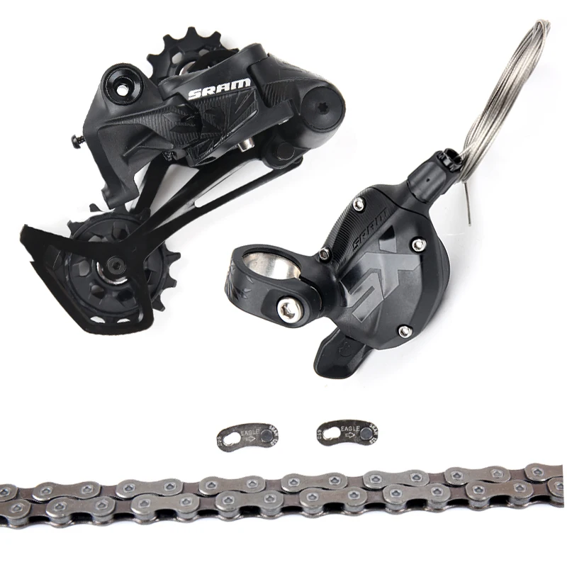 

NEW SRAM SX EAGLE Groupset 12s Speed Trigger Shifter Lever Rear Derailleur Long Cage Chain 126 link Mountain Bike MTB Kit