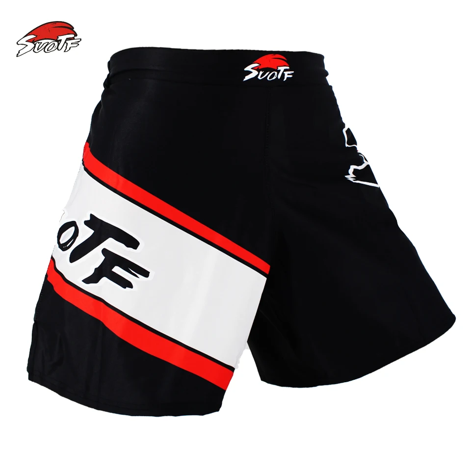 

SUOTF Summer Boxing Fitness Training Muay Thai Cotton Loose Sport Fighting Pants muay thai shorts kickboxing shorts MMA