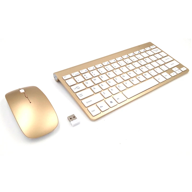 

Waterproof 2.4GHz Wireless Mouse and Keyboard Set For Surface Pro,Slim Mute Multimedia Keyboard and mini mice Combos for Laptop
