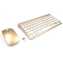 Waterproof 2 4GHz Wireless Mouse and Keyboard Set For Surface Pro Slim Mute Multimedia Keyboard and