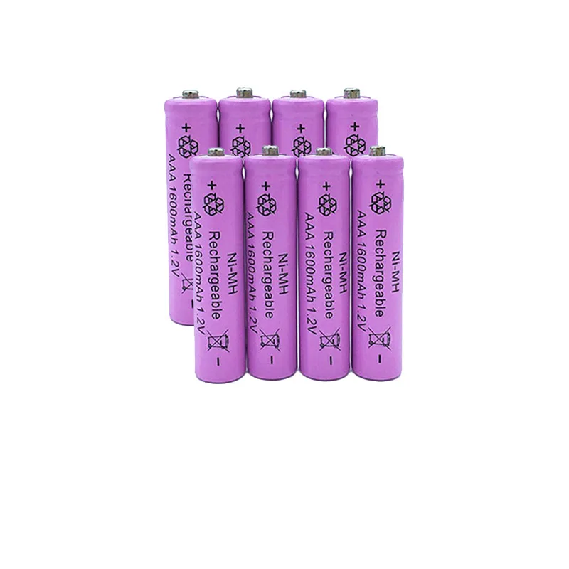 4/8/16/24/30 шт. AAA aaa1600mAh 3A 1,2 никель-металл-гидридный аккумулятор с напряжением Перезаряжаемые Батарея сотовый MP3 игрушки с дистанционным управлением светодиодный фонарик светильник аккумулятор и зарядное устройство для камеры