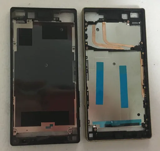 

For Sony Xperia Z5 LCD Plate Middle Frame Bezel Housing Cover + Plug Cover For Xperia Z5 E6653 E6603 E6633 E6683 with tools glue