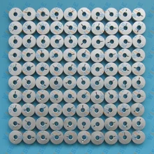 100 ALUMINUM BOBBINS INDUSTRIAL SINGLE NEEDLE JUKI/other with winder slot