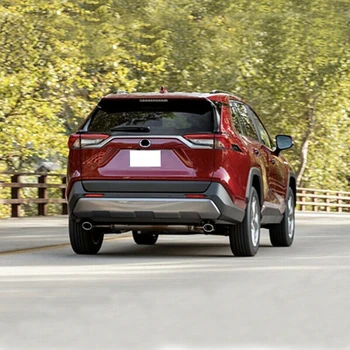 

For Toyota RAV4 2019 2020 ABS Chrome Rear Trunk Molding Cover Trim Decoration Upper Strip Car Styling Accessories
