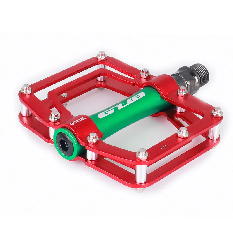 Pairs of New Platform Pedals Flat Cycling Pedals 3 Colors GUB GC010 Replacement