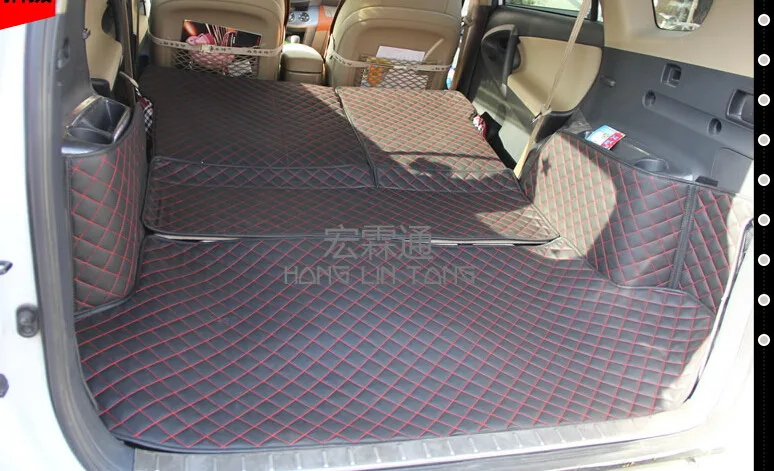 Хорошие коврики! Специальные коврики для багажника для Infiniti QX56 7 мест прочные Водонепроницаемые кожаные ковры для QX56 2013-2008