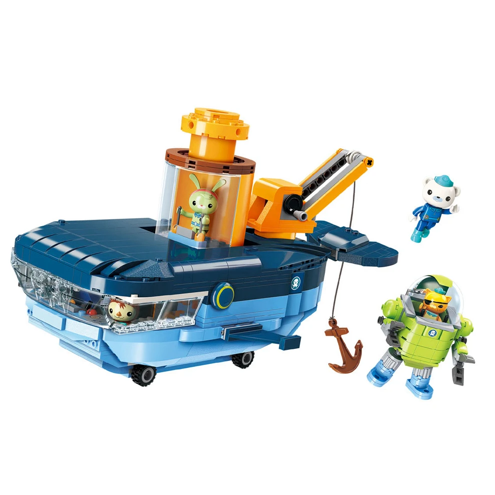 The Octonauts Barnacles Kwazii Peso Tweak Building Blocks Model Sets Kids Toy Compatible Toys &amp Hobbies 3714 | Игрушки и хобби