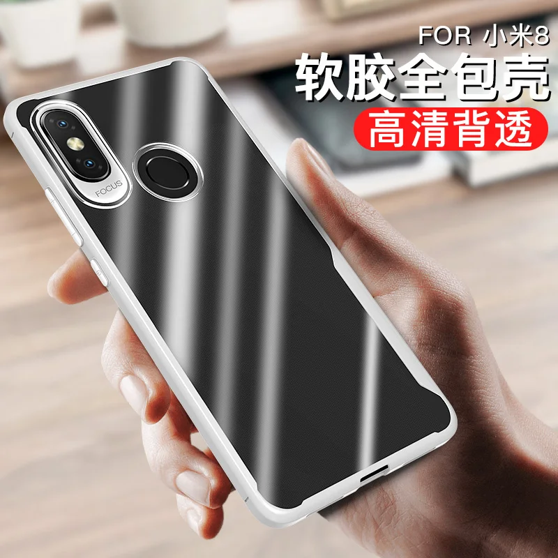 

Shockproof Clear Silicone Phone Case For Xiaomi Redmi Note 6 6A 5 Pro 5A 4A 4 4X Plus S2 5X 6X A1 A2 8 Lite Pocophone F1 Cover