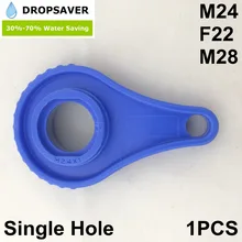 Пластик установить ключ-одно отверстие-синий-Применение для M24/F22/M28