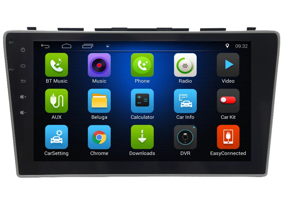 Top Nedehe 2G RAM+32G ROM 9 inch Android 8.0 car dvd player for Honda CRV CR-V 2008 2009 2010 car gps navigation car radio stereo 1