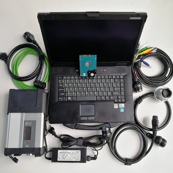 

Auto Diagnosis Star Tool Mb star c5 sd connect software HDD Expert mode V06/2020 with Multi-language+CF52 Used Laptop computers