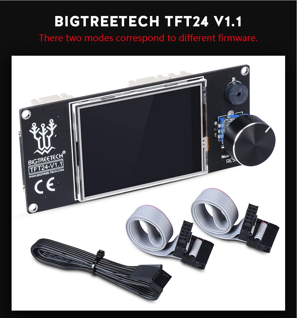 BIGTREETECH SKR E3 DIP V1.1 плата с TFT24 V1.1 панель сенсорный экран 3d части принтера для Ender 3 5 PRO SKR V1.3 TMC2208 TMC2209