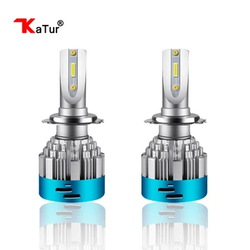 

Katur H4 Hi-Lo Beam H7 H11 9006 H27/W 880 881 LED Car Headlight Bulbs CSP Chips DC 12v Auto Headlamp Fog Light Bulb HB4 Led