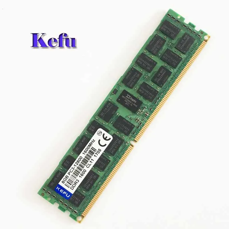 8 ГБ pc3 12800r DDR3 1600 мГц память ECC Reg зарегистрированных 240 Pin Оперативная 2rx4 памяти