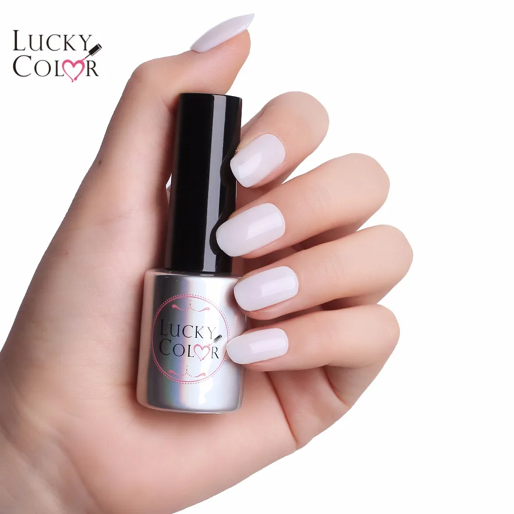 Esmalte de Gel UV blanco leche translúcida laca de uñas LED de alta calidad para barniz de Gel de larga duración 10 ml Esmalte de Gel UV blanco leche translúcida laca de uñas LED de alta calidad para barniz de Gel de larga duración 10 ml