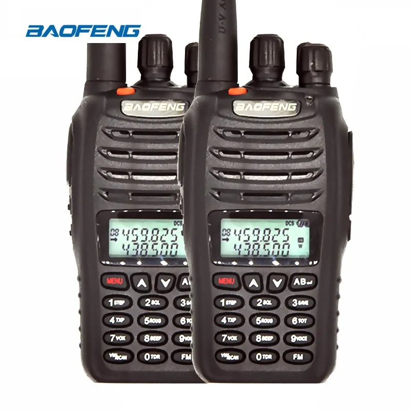 

2PCS Baofeng UV-B5 Portable Walkie Talkie Professional FM Transceiver UHV VHF Dual Band Dual Display VOX Two Way Radio