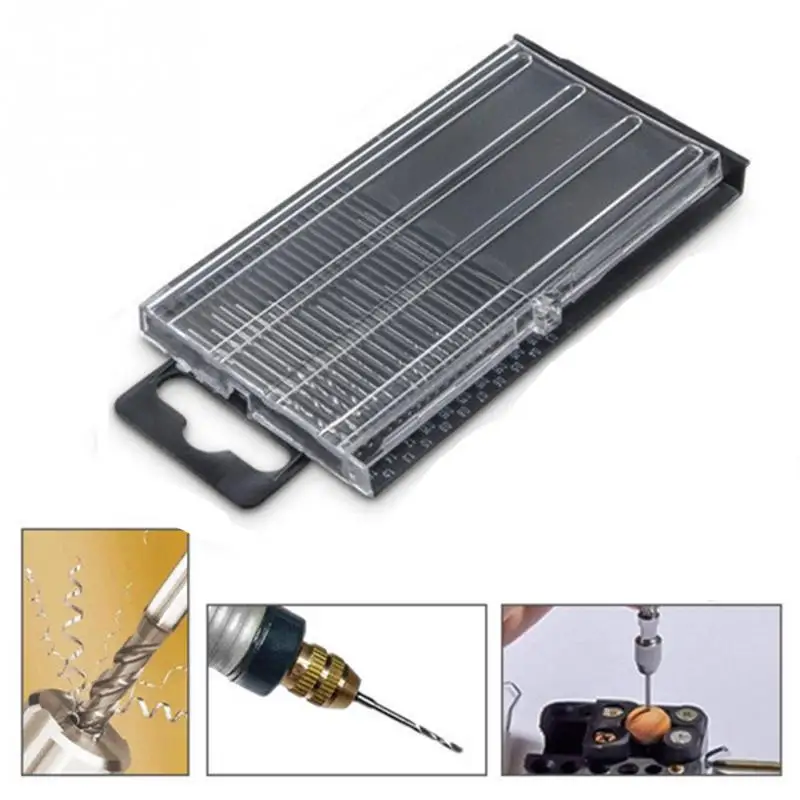 20pcs Mini Hand Drill Set with Chuck Straight Shank Twist Drill Bits Set Drilling Tool Replaced Heads for Furniture Maintenance 20pcs Mini Hand Drill Set with Chuck Straight Shank Twist Drill Bits Set Drilling Tool Replaced Heads for Furniture Maintenance