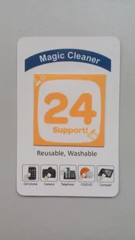 

Customized Microfiber Sticky Screen Cleaners,Custom made display cleaner with free shipping by Fedex Express