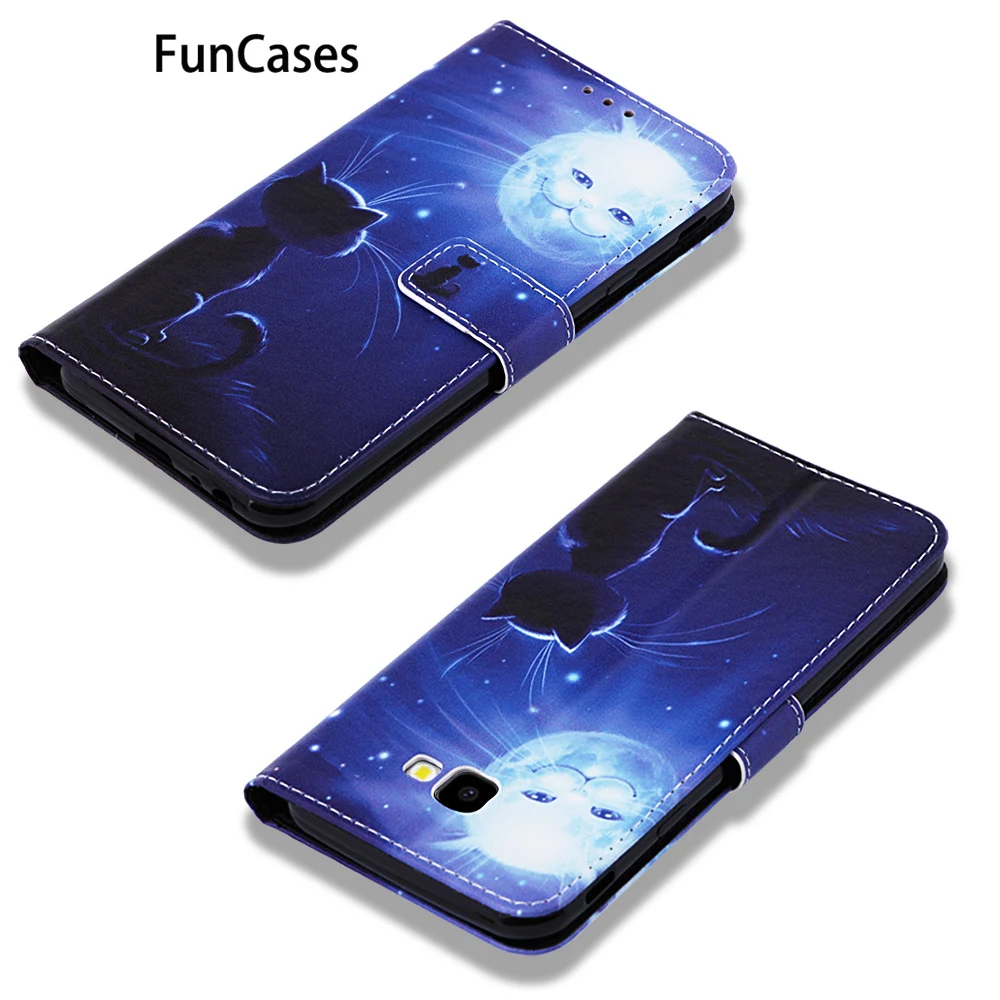 Чехлы для телефонов estuche samsung J6 Plus Fox из искусственной кожи с откидной крышкой