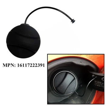 

JEAZEA 16117222391 Black Fuel Gas Tank Filler Cover Cap For BMW E36 E39 E46 E60 E70 E82 E88 E90 E92 X1 X3 X4 X5 X6 Z4 E89