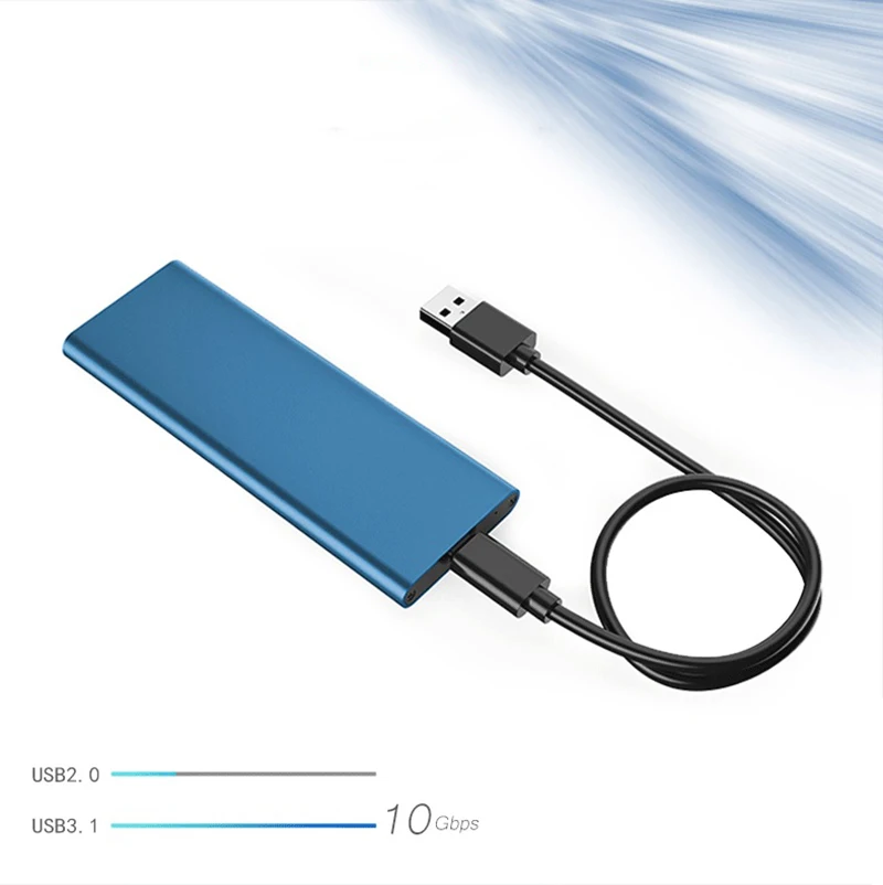 M.2 NGFF SATA SSD 10Gbps to USB 3.1 Type-C Enclosure HDD Case Converter Box Adapter For M2 Hard Drive PC | Компьютеры и офис