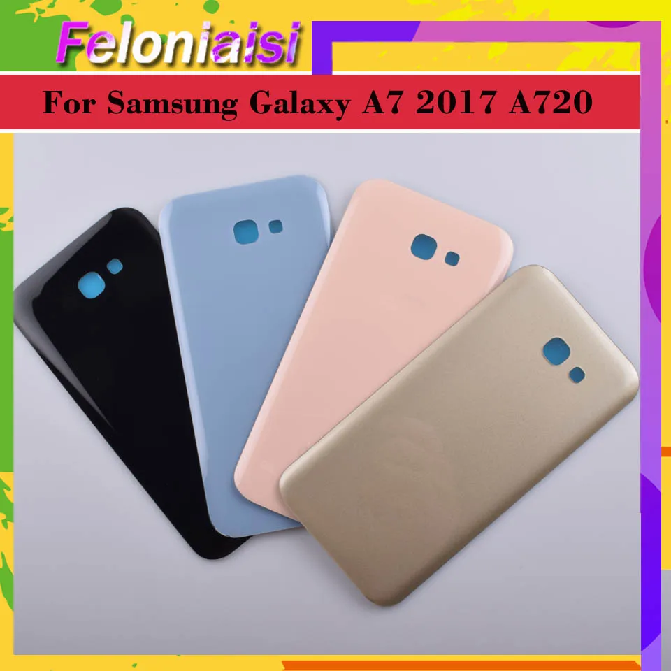 Задняя крышка батарейного отсека для Samsung Galaxy A7 2017 A720 A720F|Корпусы и рамки