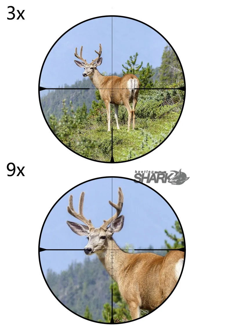 PPT Высокое качество тактический 3-9x40 прицел для спорта на открытом воздухе Охота HS1-0333