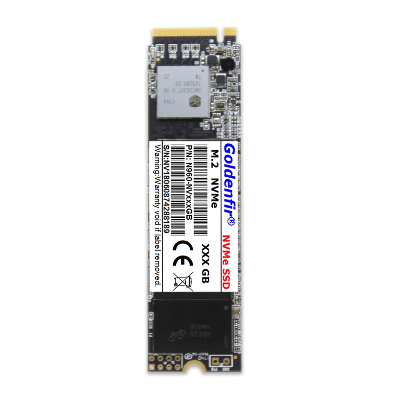 Жесткий диск Goldenfir M.2 SSD pcie NVMe PCI e N960 240 ГБ 480 для ноутбука Lenovo Y520/Hp/ Acer|Внутренние