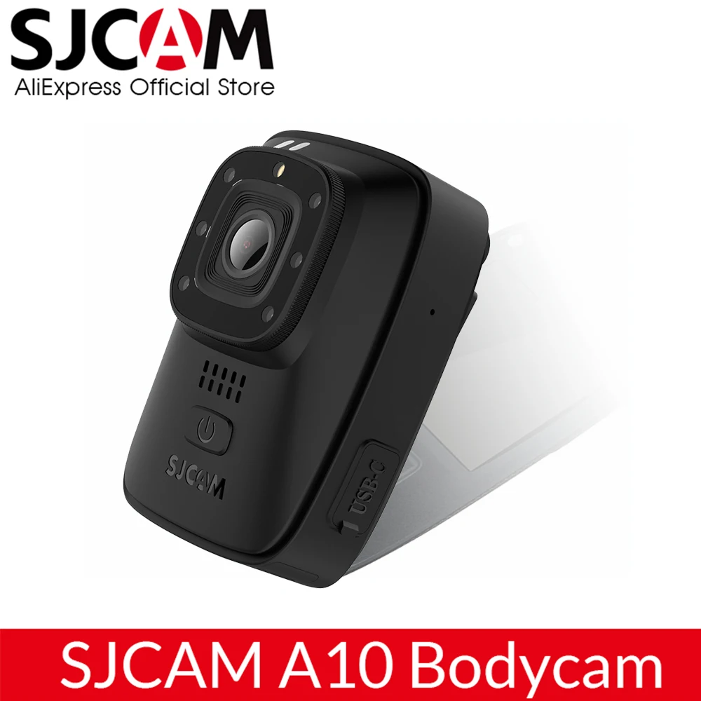 

SJCAM A10 Wearable Body Camera Portable Infrared Security Camera IR-Cut Night Vision Laser Positioning Outdoor Action Camera