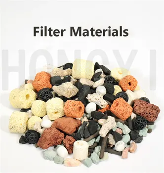 

Aquarium filter material Nitrifying bacteria house Maifan stone water purification Activated carbon ceramic ring coral stone