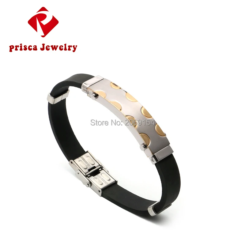 

Bracelet For Men Jewelry Charm Bangle Stainless Steel Wristband Magnetic Vintage Jewelry Gold Chain& Link Bracelet