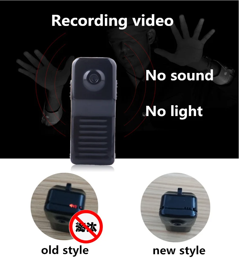 Работа 10 часов мини-камера микро видеокамера Встроенный микрофон Действие DV видео аудио рекордер pk sq8 sq13 поддержка Скрытая TFcard