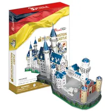 Всемирно известное строение 3D Puzzle Германия Лебедь модель замка детские игрушки-головоломки Детские пазлы-головоломки