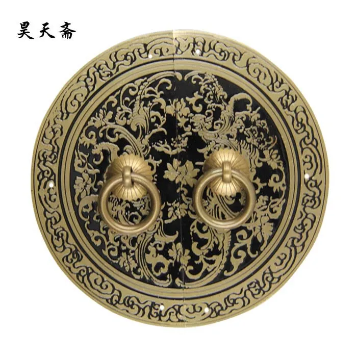 

[Haotian vegetarian] bronze Ming and Qing furniture door handle Chinese copper copper accessories furniture accessories HTB-320