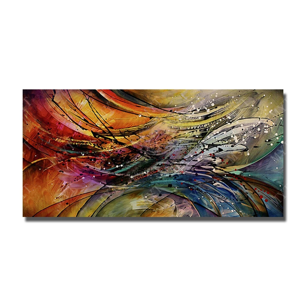 Nice Hand Painted Abstract Oil Painting Large Canvas Art Cheap Painting