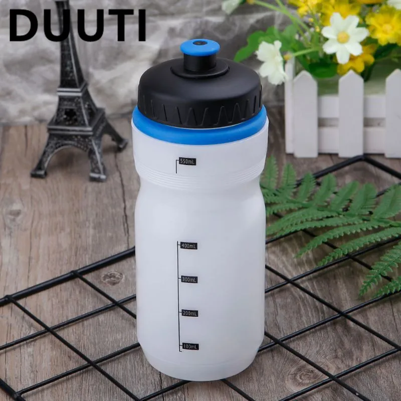 

Water Bottle 550ml Outdoor Sports Cycling Running Camping Hiking PELD Drinking Cup Portable Leak Proof MTB Bike