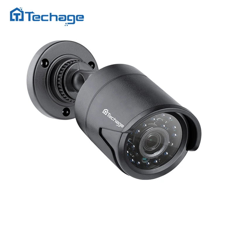 Techage AHD аналоговая 720P 1.0MP Крытая уличная Водонепроницаемая камера ИК ночного