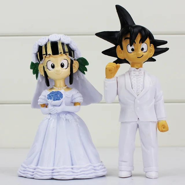 2Pcs/Set Dragon Ball Z Son Goku ChiChi Wedding PVC Action Figures 2 ... 2Pcs/Set Dragon Ball Z Son Goku ChiChi Wedding PVC Action Figures 2 ...