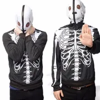 Newest Autumn 3D Print Halloween Skull Theme Pullover Hoodies for Women/men Causal Loose New Sweatshirts Femme Hot - Image 2