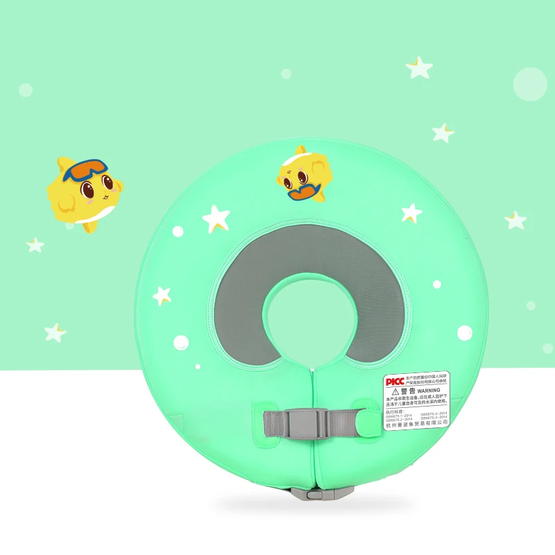 

Swimming Pool Baby Bath Accessories Swim Neck Ring Inflatable Float Ring Safety Infant Neck Float