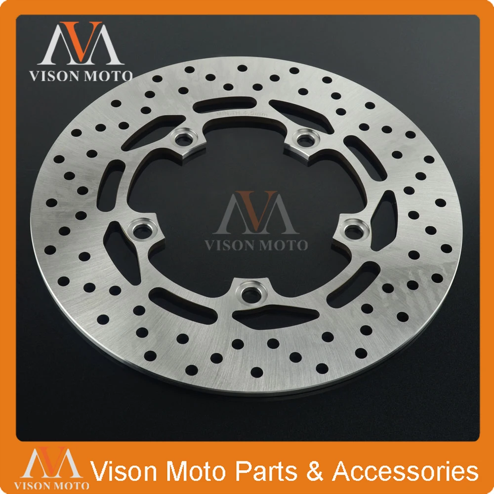 Motorcycle Rear Brake Disc Rotor For YAMAHA FZ1 2006 2007 2008 2009 2010 2011 2012 2013 FAZER NAKED FZ6 2004 2005 06 07 ABS motorcycle rear brake rotor disks disc for yamaha xp500 tmax500 t max500 2001 2011 xp 500 abs t max 500 abs 2008 2009 2010 2011