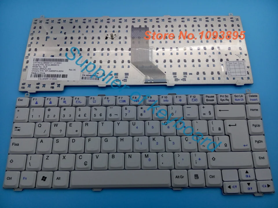 

Free Shipping NEW Brazil Portuguese keyboard for LG R48 R410 R460 R480 P810 QL6 Gray laptop Brazil keyboard