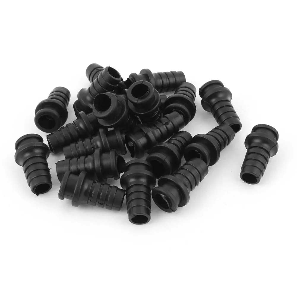 uxcell 25pcs Strain Relief Cord Boot Protector Cable Sleeve Hose for Charger a15080400ux0529 uxcell 25pcs Strain Relief Cord Boot Protector Cable Sleeve Hose for Charger a15080400ux0529