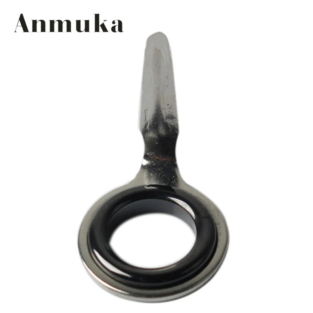 

Anmuka 20Pcs/set 1.5cm-5.5cm Vintage Oval Fishing Top Rings Fishing Rod Guides Pole Repair Kit Fishing Line Guides Eyes Sets