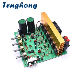 

Tenghong 2.1 Channel 100W*2 Power Audio Amplifier Boards 120W Subwoofer Bass Finished Power Amplifier Board For Speaker Theater