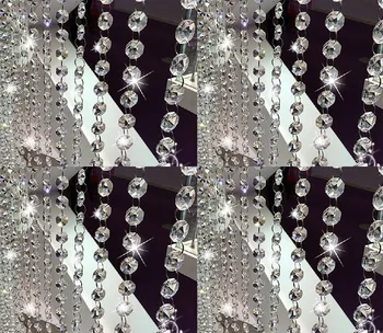 

Clear Bead Chandelier Hanging Supplies With round wedding crystal beads (30 / sets) Wedding Supplies