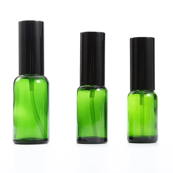 

20ml/30ml/50ml Green Refillable Empty Bottle Perfume Face Lotion Atomizer Container Pot Makeup Tools