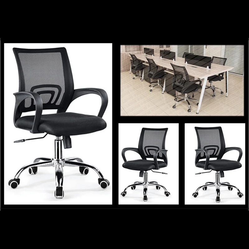 

Mesh Office Chair Gas Lift Swivel Chair Armchair Rolling Legs Office Furniture Dropshipping